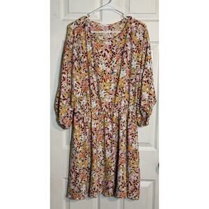 First Love By Lovelyn Flower Print Dress, Size 2X